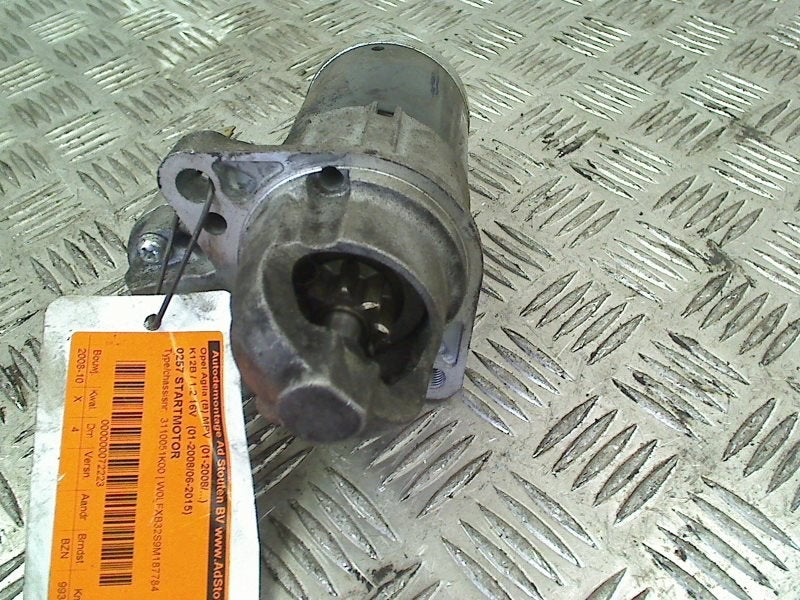 Startmotor Opel Agila (B) (2008-04/2015-06) 3110051K00, Gebruikt, Bahnhofsplatz, Rüsselsheim am Main 65423, , Duitsland, Opel