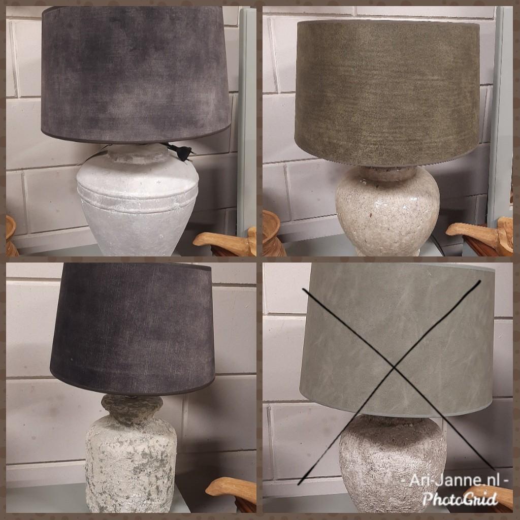 NIEUW! Landelijke kruiklampen,tafellamp,lampenvoet,lampenkap, Huis en Inrichting, Lampen | Tafellampen, Overige materialen, 50 tot 75 cm