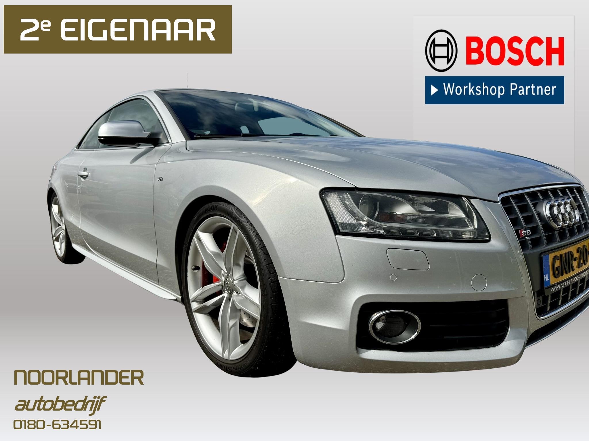 Audi S5 Coupé 4.2 FSI S5 quattro Pro Line | H&R | 354 PK |, Auto's, Automaat, Gebruikt, 8 cilinders, Leder en Stof
