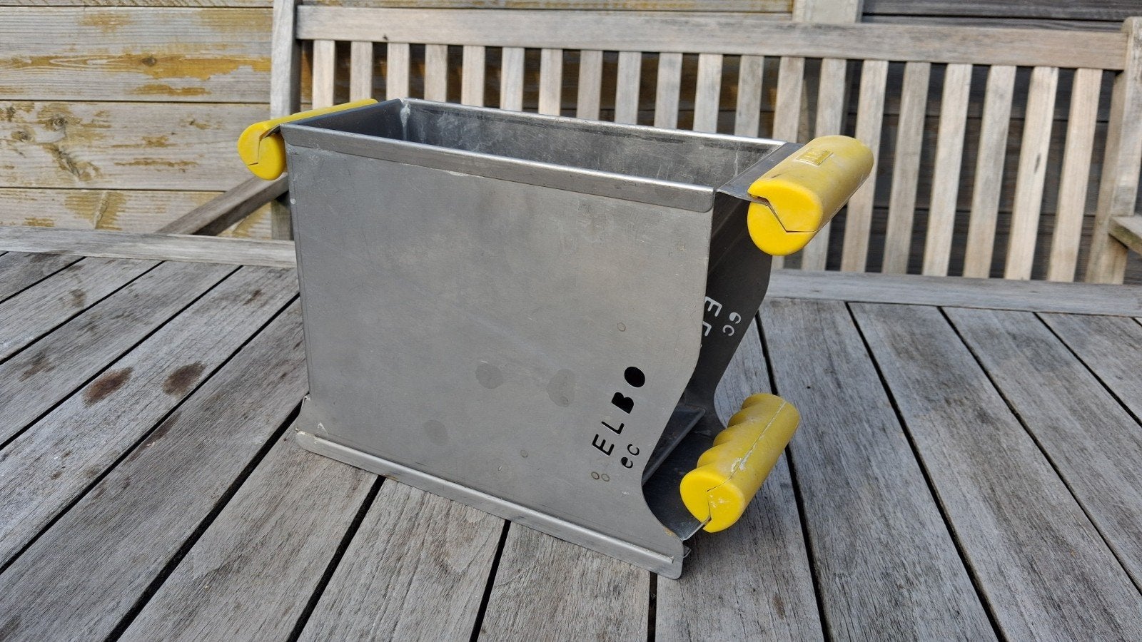 ELBO Lijmbak 100mm voor kalkzandsteen en keramiek, Doe-het-zelf en Verbouw, Ophalen of Verzenden, Zo goed als nieuw