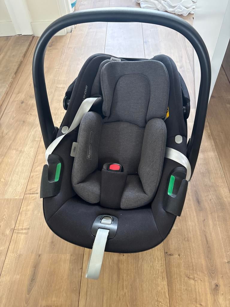 Maxi Cosi Pebble 360 autostoel inclusief newborn inleg, Ophalen, Zijbescherming, 0 t/m 13 kg, Maxi-Cosi