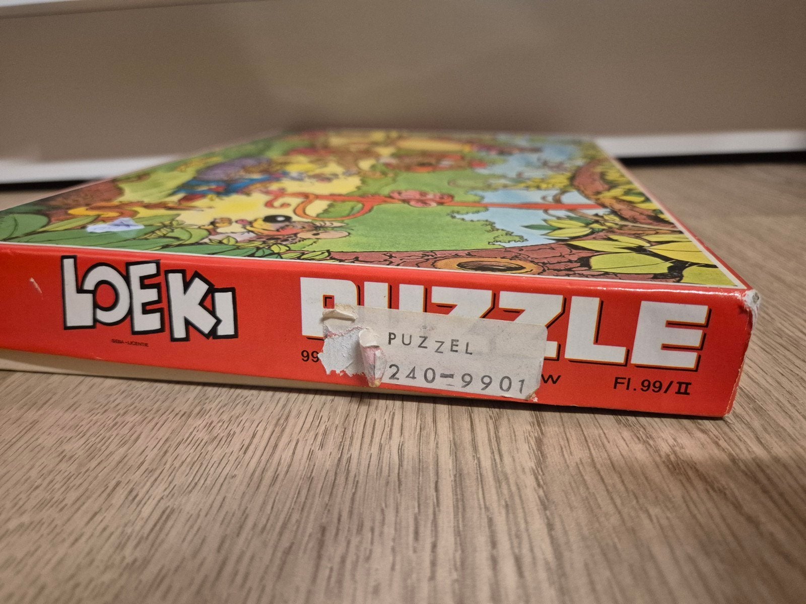 Loeki de leeuw puzzel 99 stukjes, Ophalen of Verzenden, Meer dan 50 stukjes