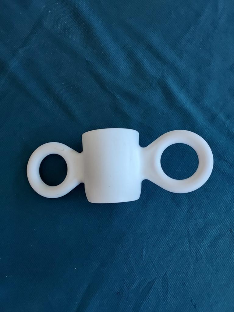 Richard Hutten Two-Handled Mug wit, Ophalen of Verzenden, Zo goed als nieuw, Analoog, Overige typen
