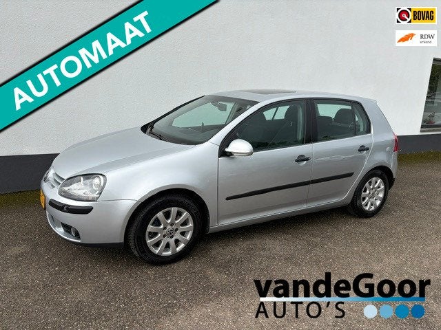 Volkswagen Golf 2.0 FSI Comfortline, '04 aut., bakrevisie ge, Auto's, Voorwielaandrijving, Stof, Gebruikt, 4 cilinders