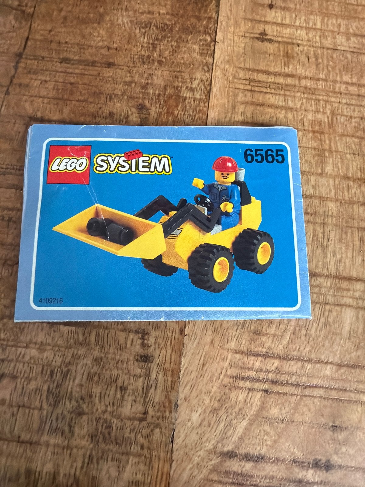 Lego System 6565 Bulldozer Instructieboekje, Lego, Accessoire, Ophalen of Verzenden, Inclusief instructies