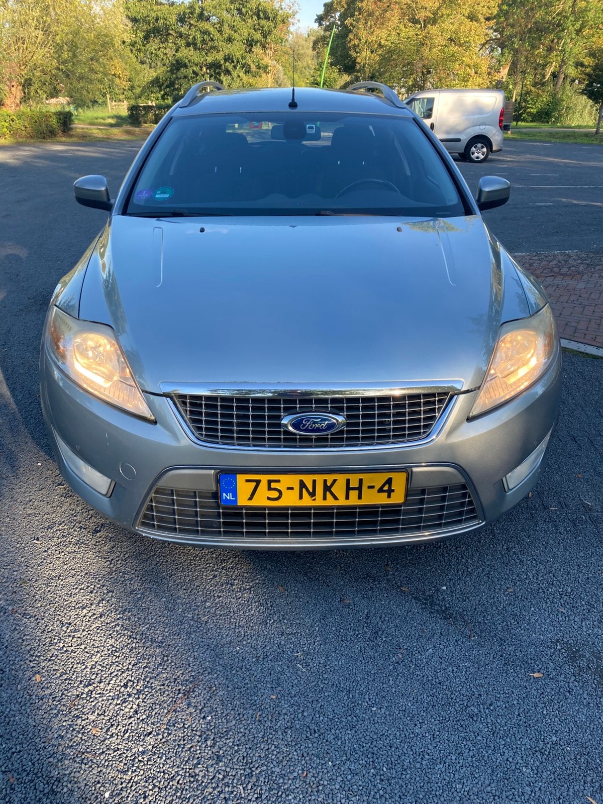 Ford Mondeo 2.0 16V station zilver metallic, Stof, Zwart, 4 cilinders, Mondeo