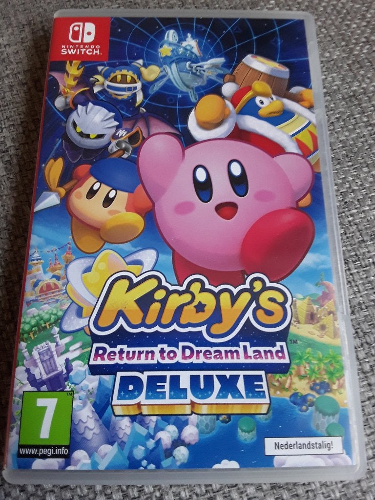 Nintendo Switch Game Kirby's Return To Dreamland Deluxe, Avontuur en Actie, Ophalen of Verzenden, Zo goed als nieuw, 3 spelers of meer