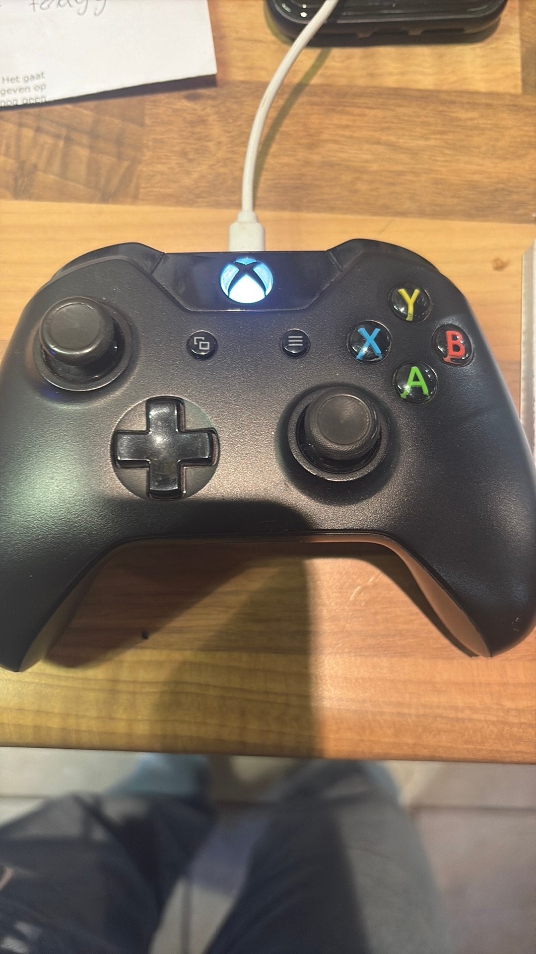 Xbox controller draadloos, Spelcomputers en Games, Ophalen of Verzenden, Zo goed als nieuw, Controller, Xbox Original