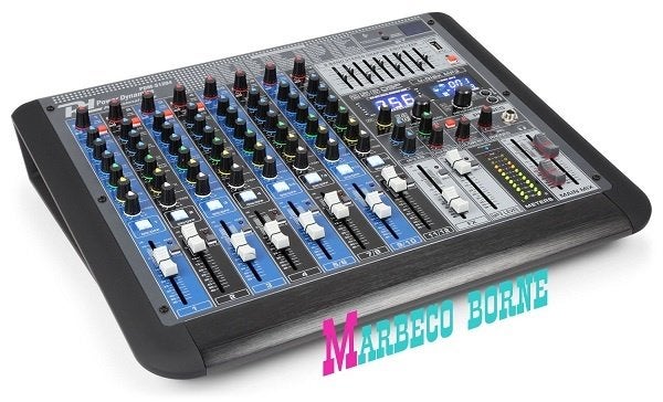 Mengpaneel, 12-Kanalen Mixer Professionele Analoog PDM-S1204, Info@marbeco.nl, Power Dynamics, Nieuw, Overige instrumenten