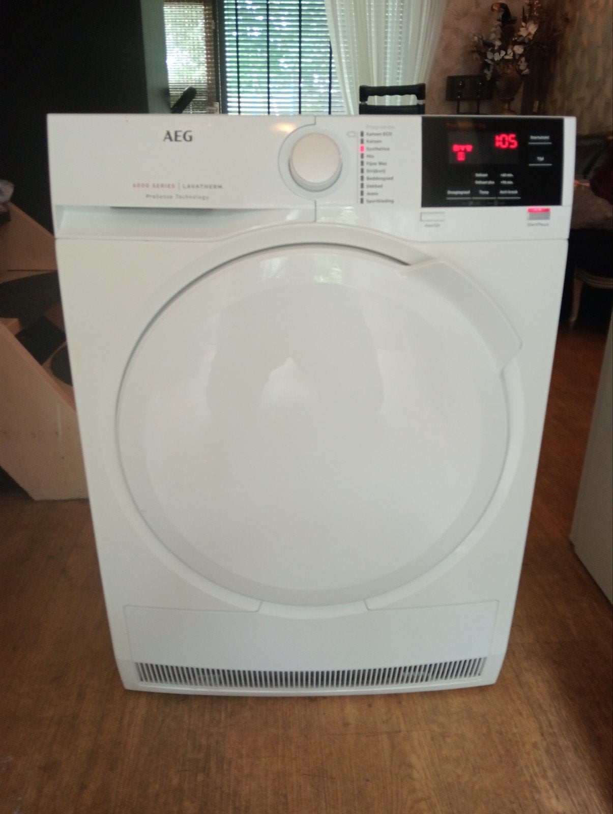 Aeg 7 kilo 6000 series warmtepomp droger zie foto,s, 6 tot 8 kg, Overige typen, Ophalen of Verzenden, Zo goed als nieuw