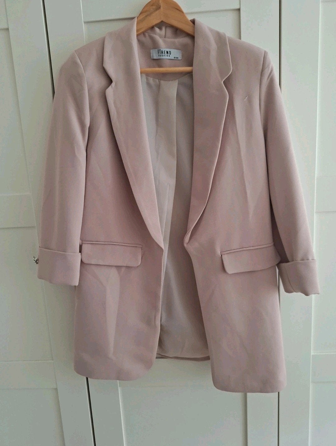 Roze blazer van Firend Fashion - Maat S/36, Firend Fashion, Ophalen of Verzenden, Zo goed als nieuw, Jasje