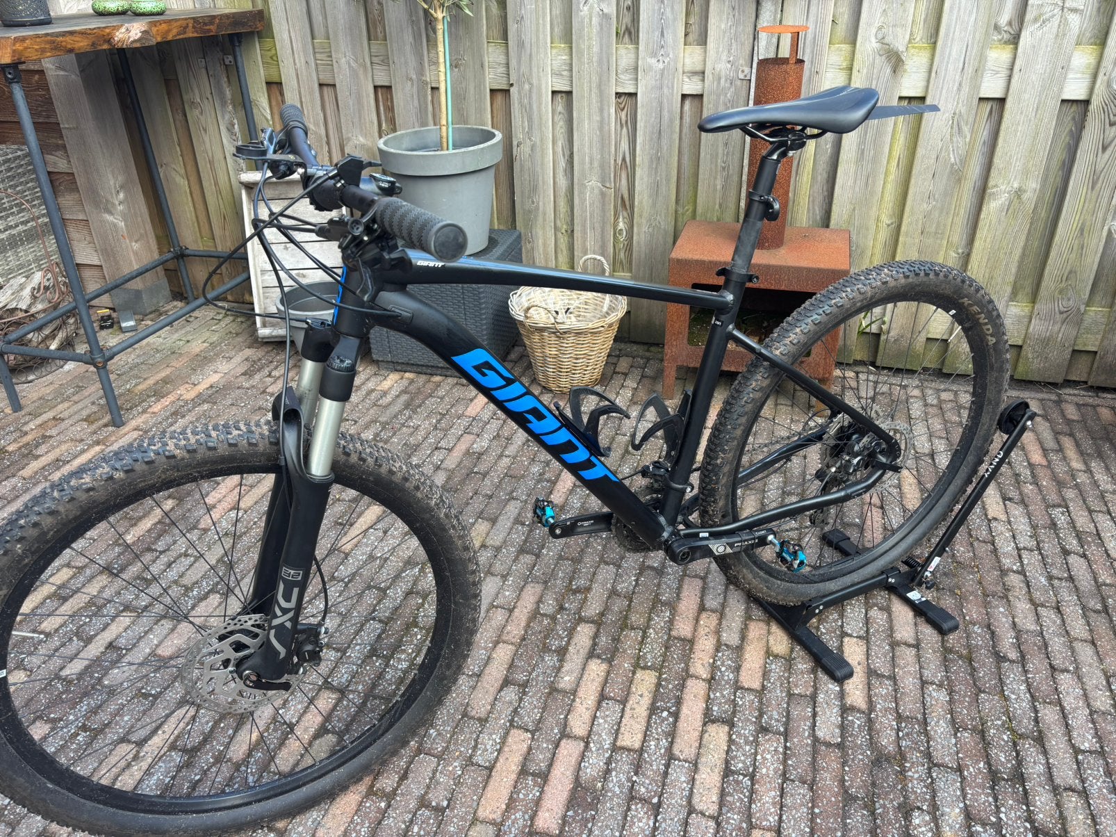 Giant Talon mountainbike maat L z.g.a.n., Fietsen en Brommers, Fietsen | Mountainbikes en ATB, Hardtail, Heren, Zo goed als nieuw