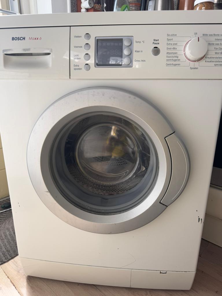 Wasmachine bosch maxx 6, Witgoed en Apparatuur, Wasmachines, Ophalen, Gebruikt, Energieklasse A of zuiniger, 85 tot 90 cm