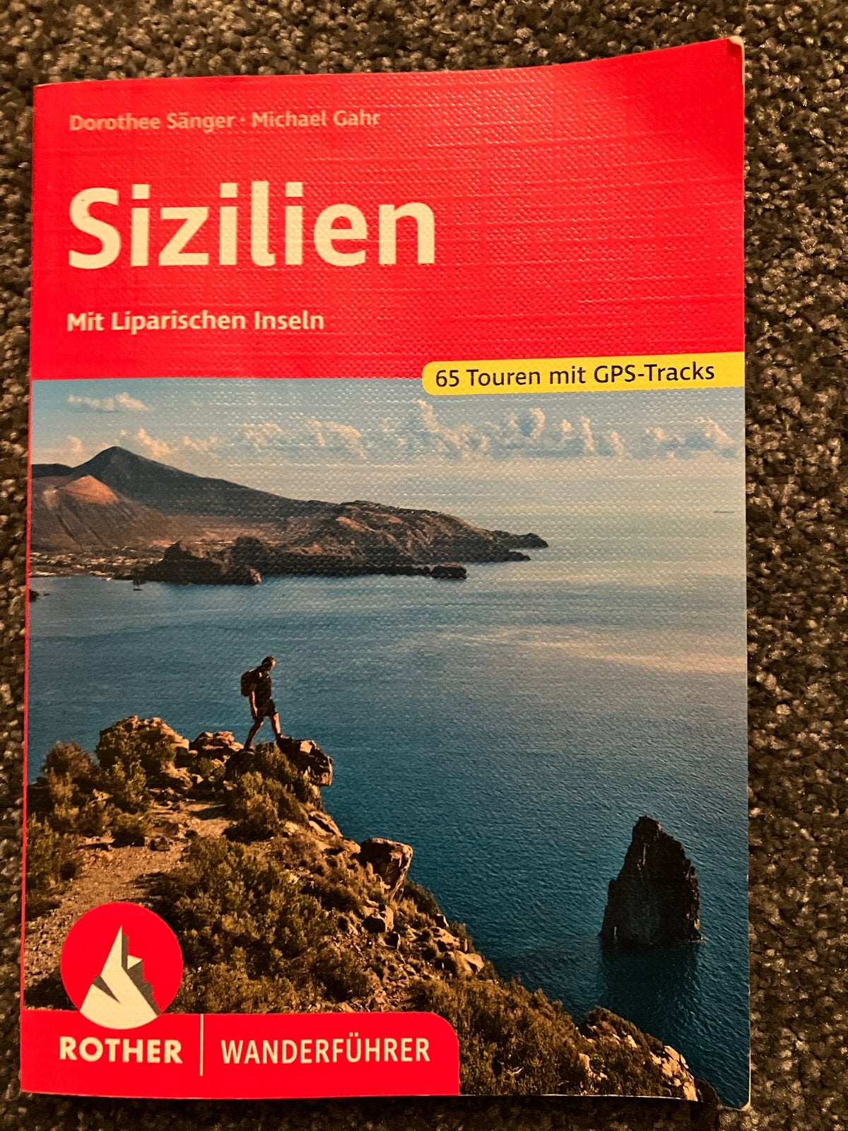 Rother Wandelgids Sicilië met Liparische Eilanden, Fiets- of Wandelgids, Europa, Ophalen, Gelezen