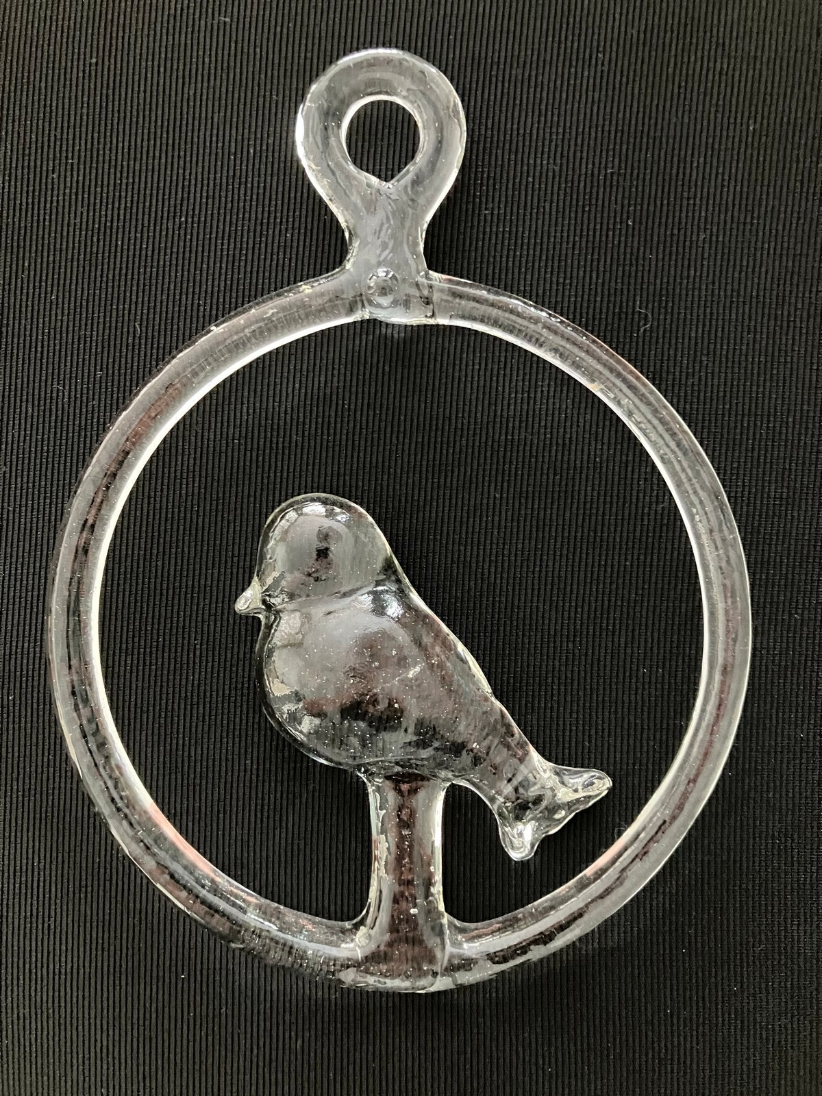 Glazen Raamhanger Vogel 18x24cm, Ophalen of Verzenden, Zo goed als nieuw, Glas, Scandinavisch