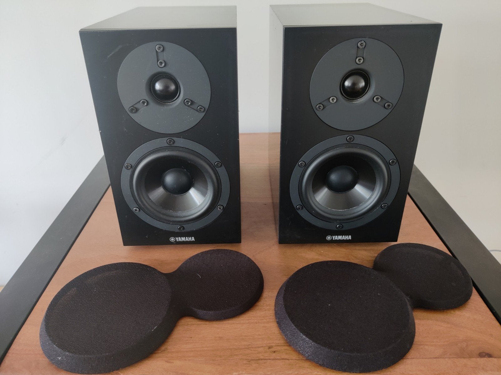 Yamaha NS-BP200 Boekenplank Luidsprekers - Glans Zwart, Gebruikt, Yamaha, Ophalen of Verzenden, 60 tot 120 watt