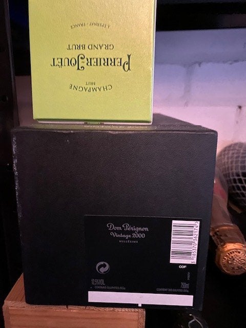 1 Fles Dom Perignon Champagne, Verzamelen, Wijnen, Ophalen, Frankrijk, Nieuw, Champagne
