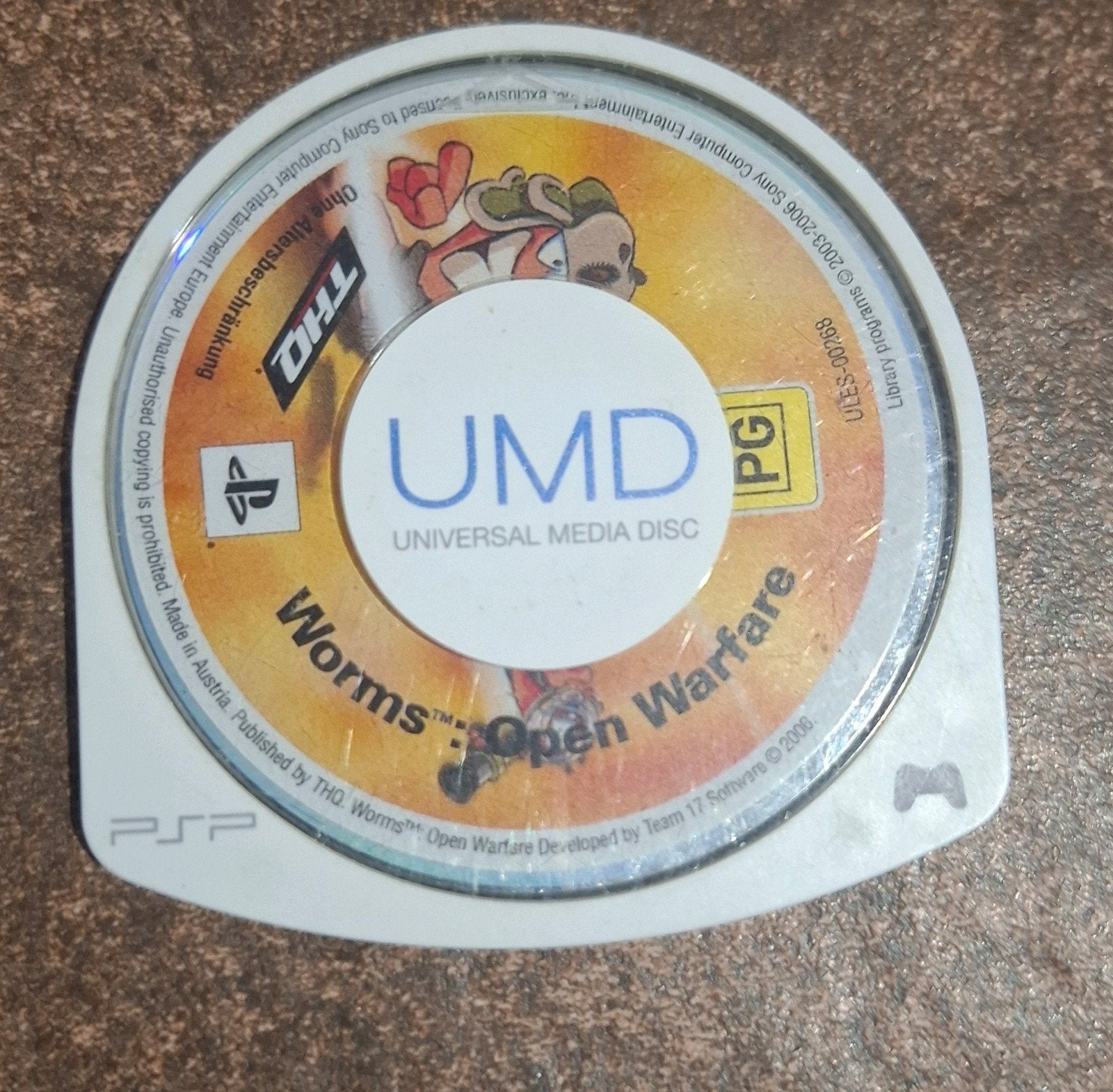 Worms Open Warfare  PSP Games, 1 speler, Ophalen of Verzenden, Zo goed als nieuw, Strategie en Constructie