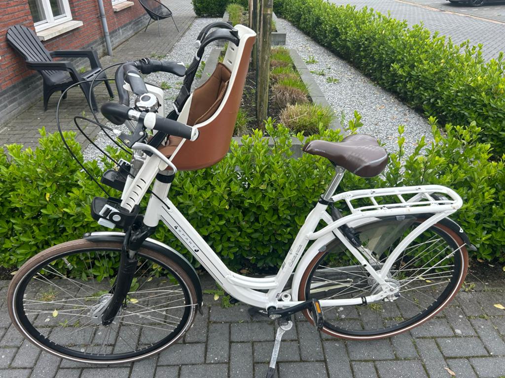Sparta Amazon Mamafiets met voorzitje, Terugtraprem, Sparta, Ophalen of Verzenden, 53 tot 56 cm
