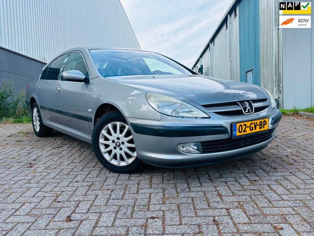 Peugeot 607 2.2-16V Pack, Auto's, Peugeot, 2230 cc, 4 cilinders, Parkeersensor, Sedan