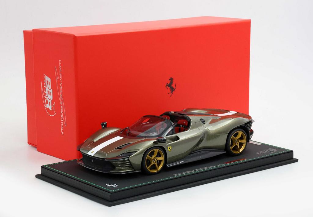 Ferrari Sp3 Verde Manzoni Lucido BBR 1:18 ! C4F, Overige merken, BBR, ., Nieuw