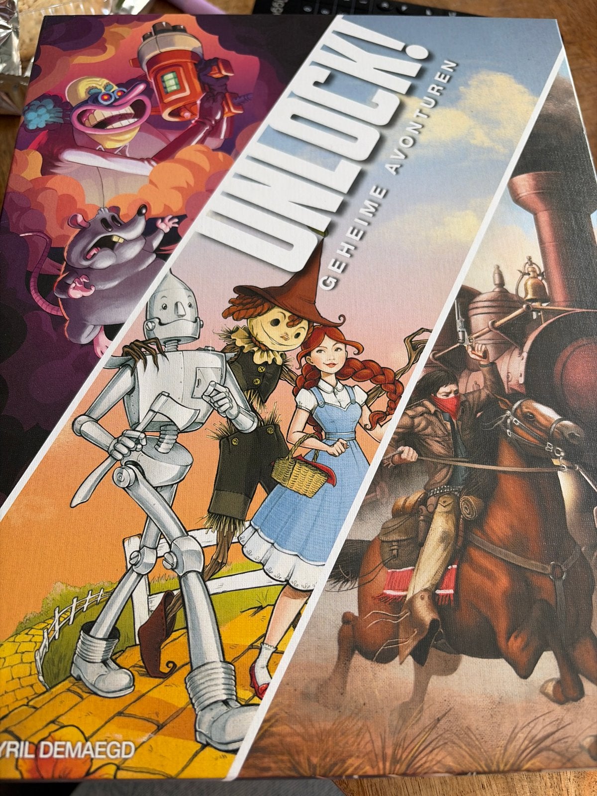 Bordspel Unlock! Geheime Avonturen, Een of twee spelers, Ophalen of Verzenden, Zo goed als nieuw