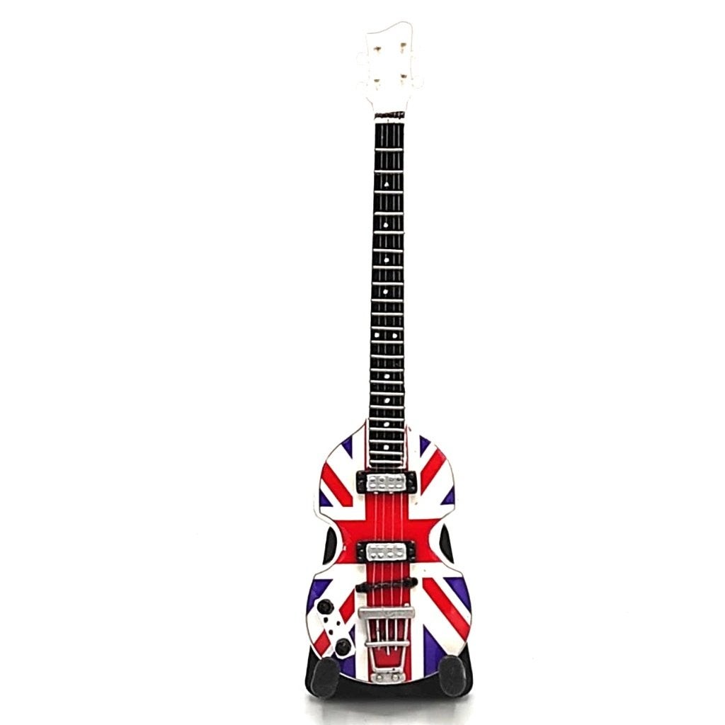 Paul McCarthney The Beatles miniatuur gitaar 15cm mini deco, Info@deconoord.nl, Deco Noord, Nieuw, Ophalen of Verzenden