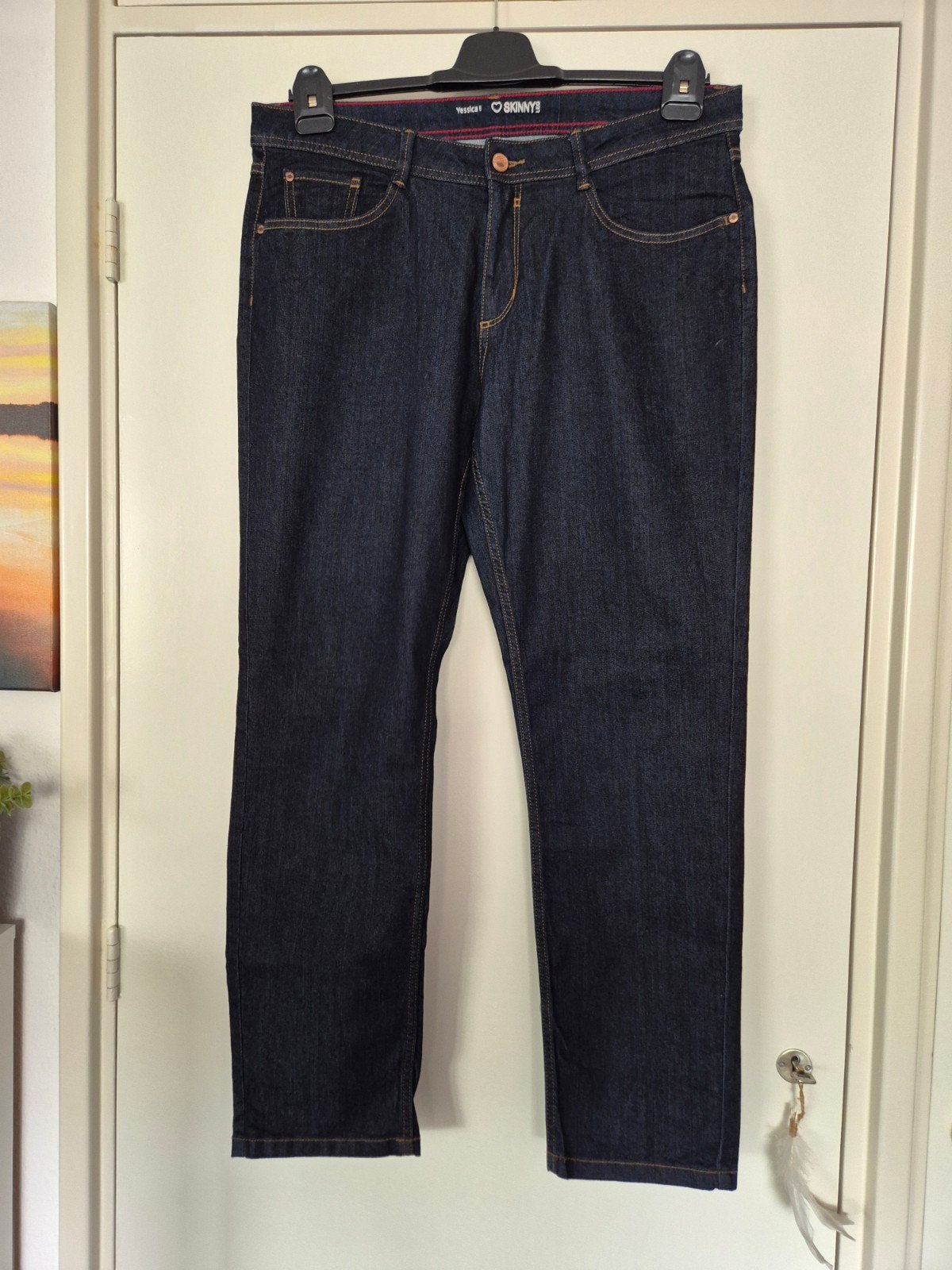 jeans maat 46 (kort), Kleding | Dames, Blauw, Yessica, Overige jeansmaten, Nieuw