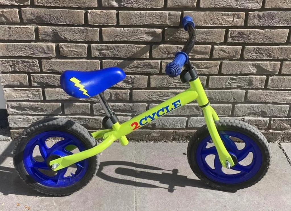 Loopfiets, Fietsen en Brommers, Fietsen | Jongens, Ophalen, Zo goed als nieuw, 14 inch of minder