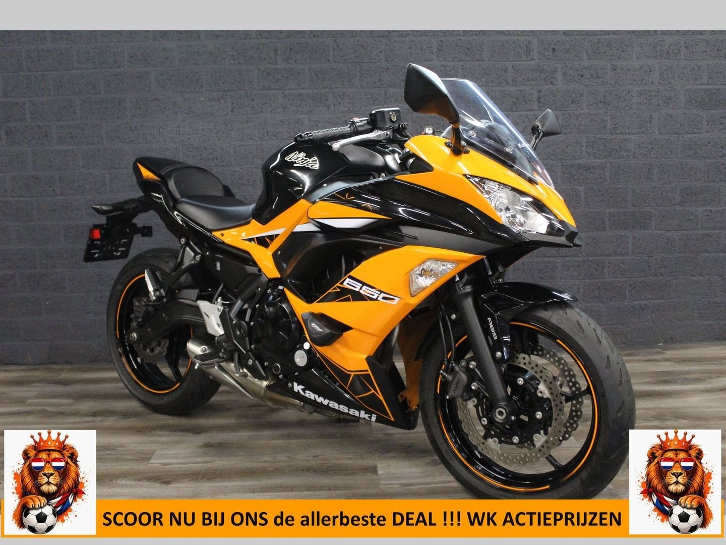 KAWASAKI NINJA 650 (bj 2019) 28dkm Orange is the new Black, Motoren, 4 cilinders, 649 cc, Bedrijf, Onbekend