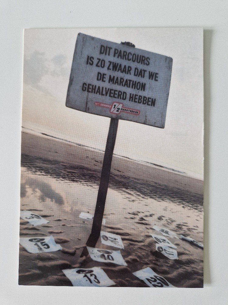 Nike Marathon Boomerang ansichtkaart, Verzenden, 1980 tot heden, Ongelopen, Overige thema's