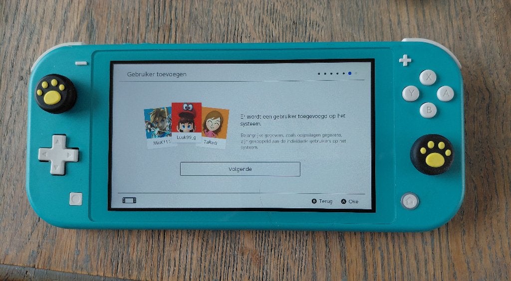 Nintendo Switch Lite - met Animal Crossing new horizons, Ophalen, Zonder controller, Switch Original, Gebruikt
