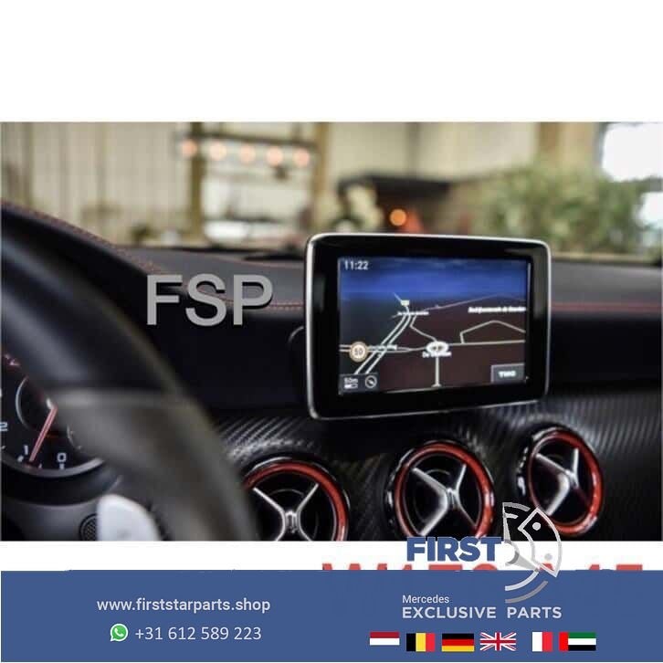 W176 A45 AMG Comand online Set Groot scherm Navigatie Radio, Gebruikt, -, -, Ophalen of Verzenden