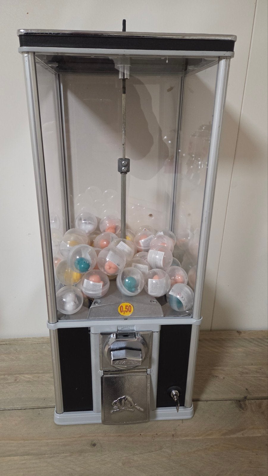 50 mm ballen automaat Origineel beaver, Ophalen, Zo goed als nieuw
