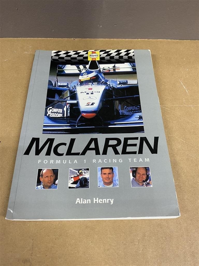 formule 1 - Mclaren Formula 1 Racing Team boek - Alan Henry, Ophalen of Verzenden, Zo goed als nieuw, Watersport en Hengelsport