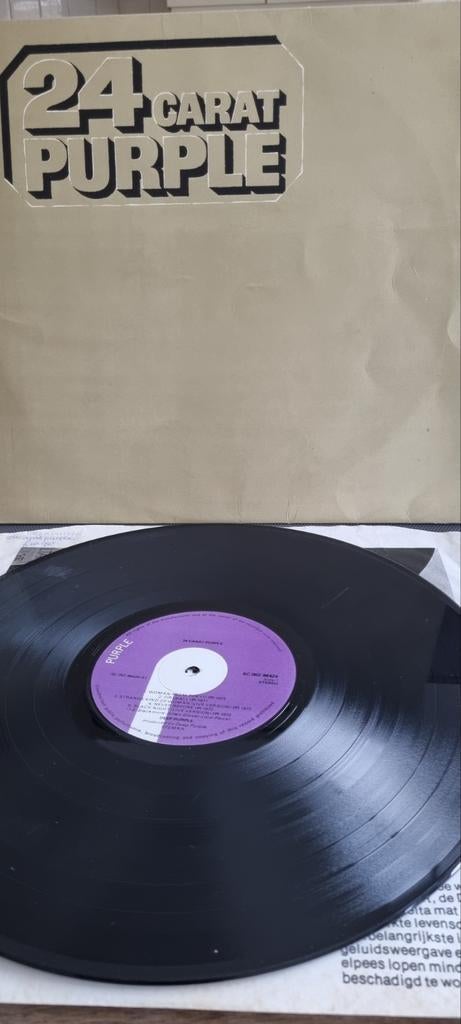 Deep Purple - 24 Carat Purple LP (1975), Cd's en Dvd's, Vinyl | Rock, Gebruikt, Ophalen of Verzenden, 1970 - 1979, Complilatie