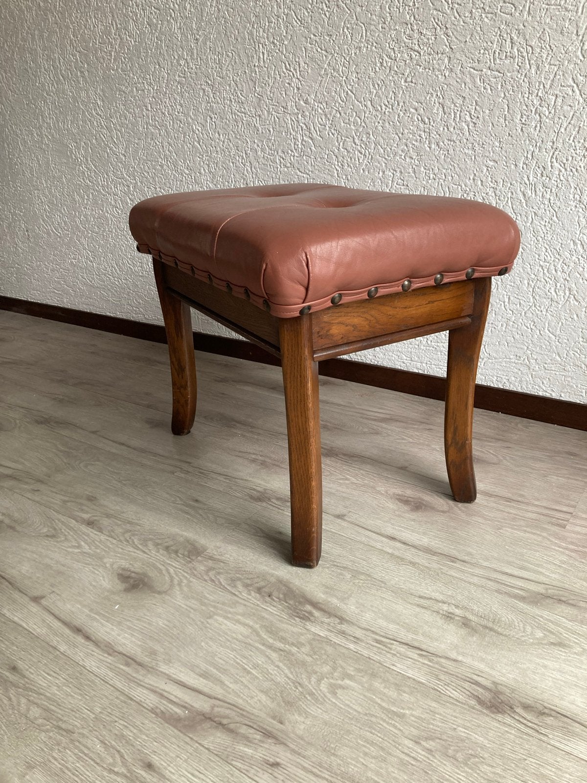 Vintage Houten krukje, Antiek en Kunst, Ophalen