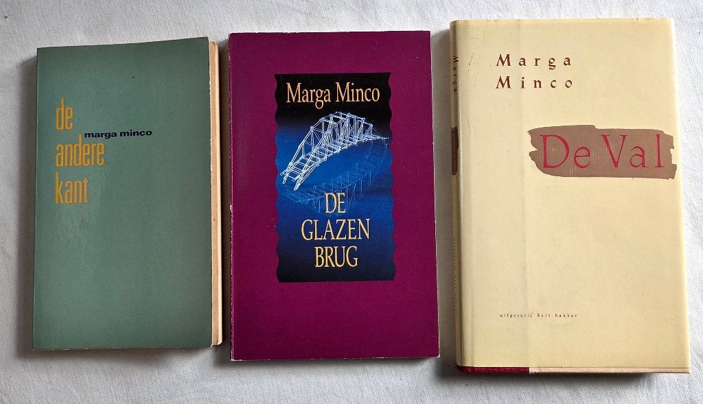 3 fraaie, stijlvaste boeken van de joodse Marga Minco, Verzenden, Zo goed als nieuw, Nederland, Marga Minco