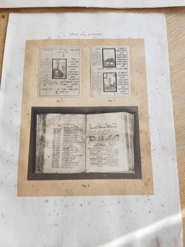 Joodse papieren 2x, Antiek en Kunst, Ophalen of Verzenden
