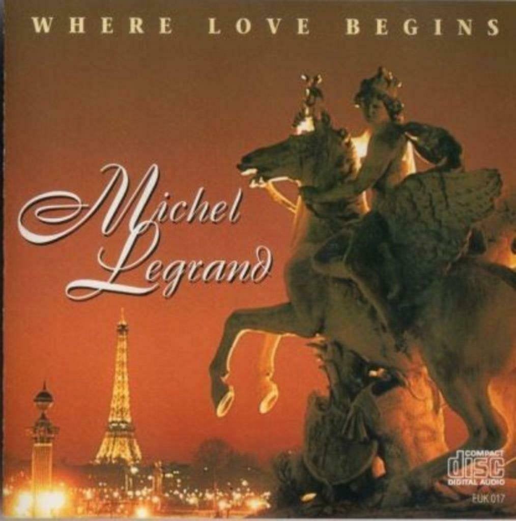 Michel Legrand - Where love begins. "", Pop, Ophalen of Verzenden, Zo goed als nieuw, Inclusief doosje