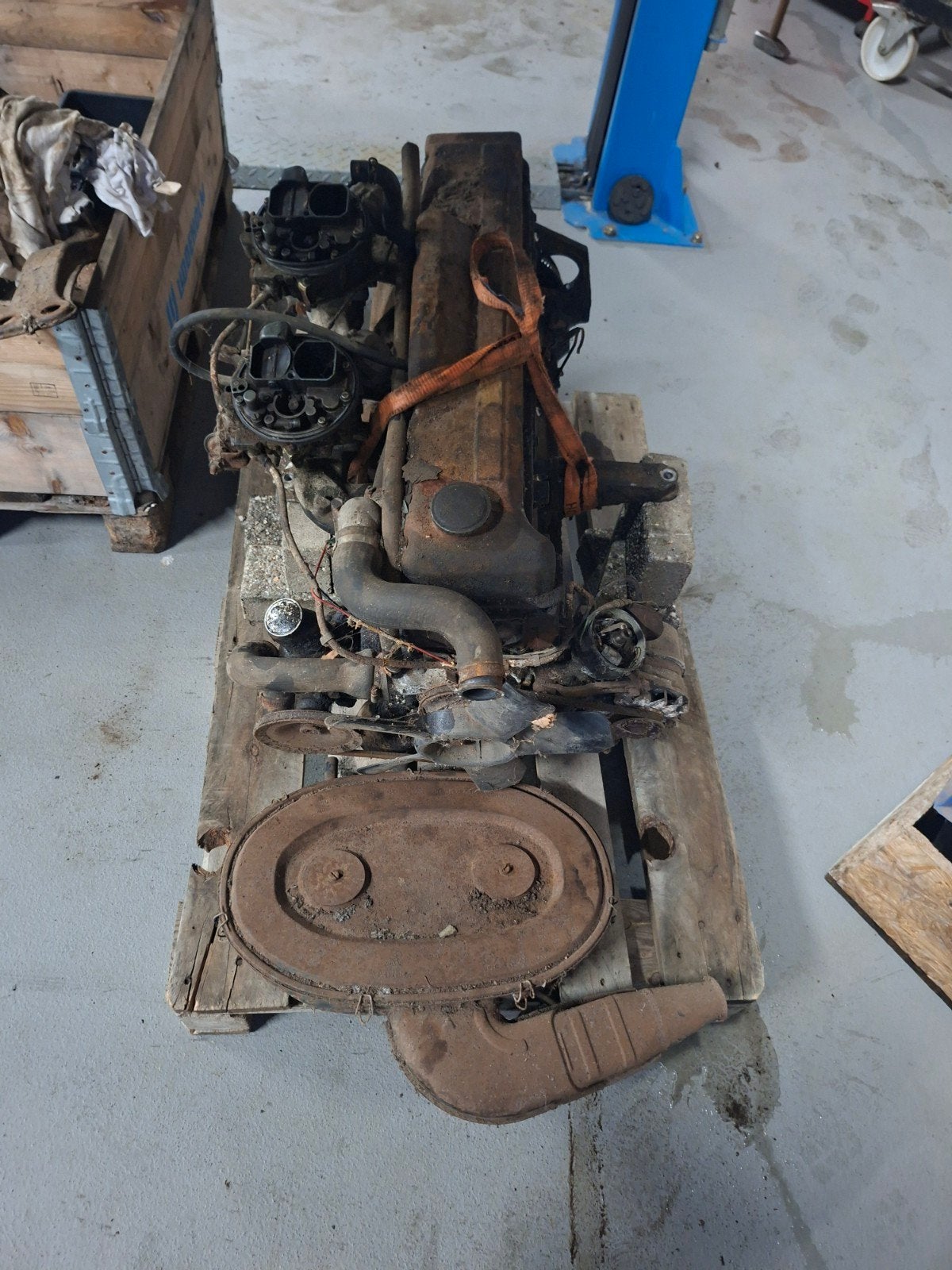 2.8 6 cilinder KAD commodore opel oldtimer  diplomat admiral, Ophalen, Opel
