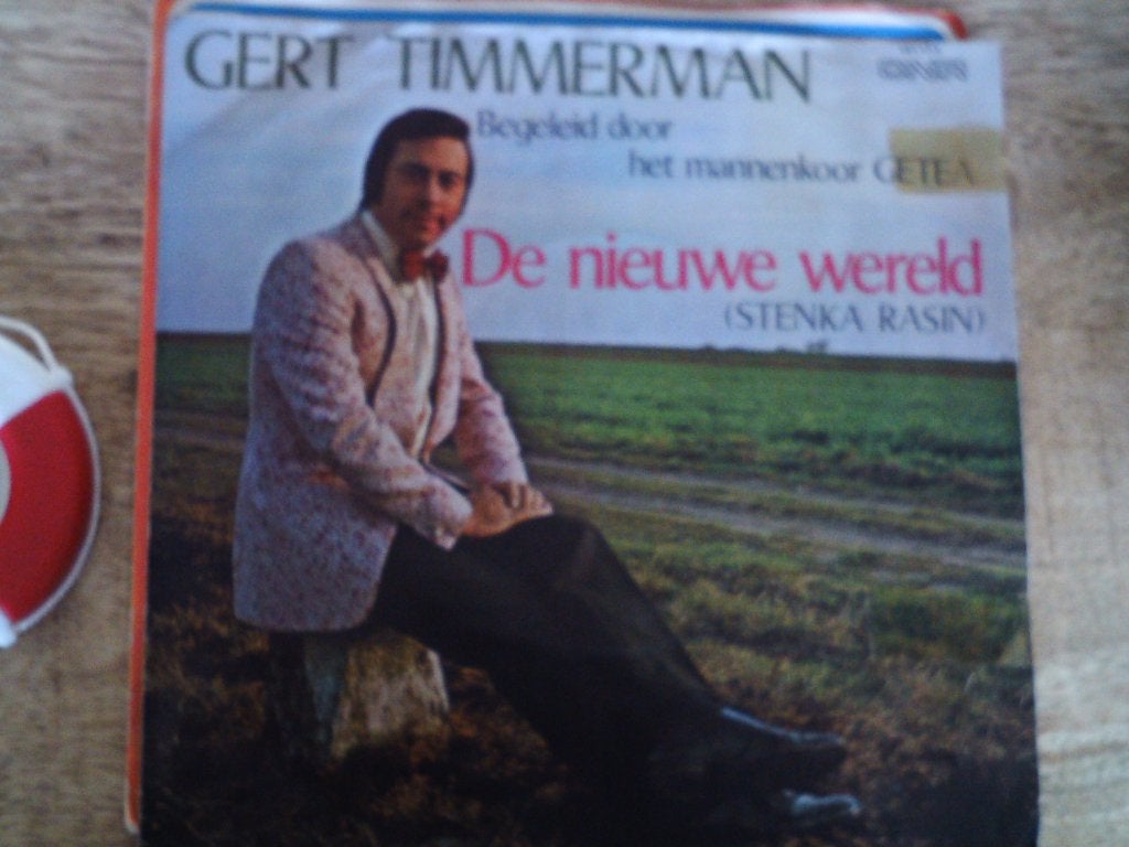 gert timmerman - de nieuwe wereld  31mei, 7 inch, Single, Ophalen of Verzenden, Nederlandstalig