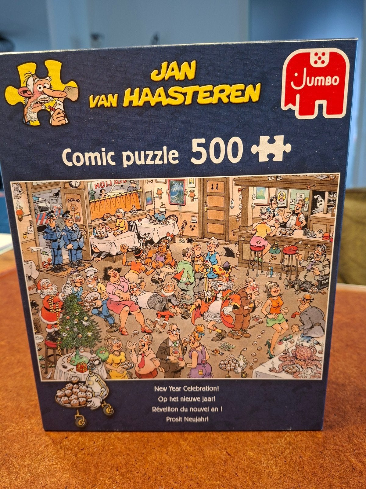 jan van haasteren op t nieuwe jaar, Ophalen, 500 t/m 1500 stukjes