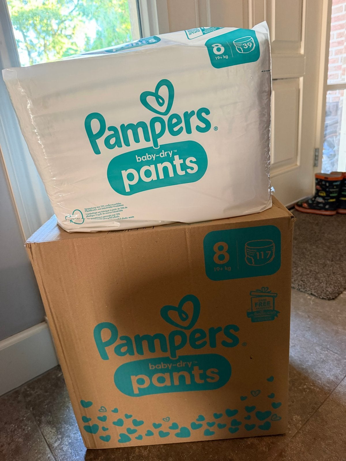 Pampers Baby-Dry Pants Maat 8 (19+ kg) - 156 stuks, Ophalen, Nieuw
