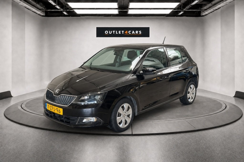 Skoda Fabia 1.0 Ambition | Airco | Cruise control |, Auto's, 21 km/l, Euro 6, Zwart, Origineel Nederlands
