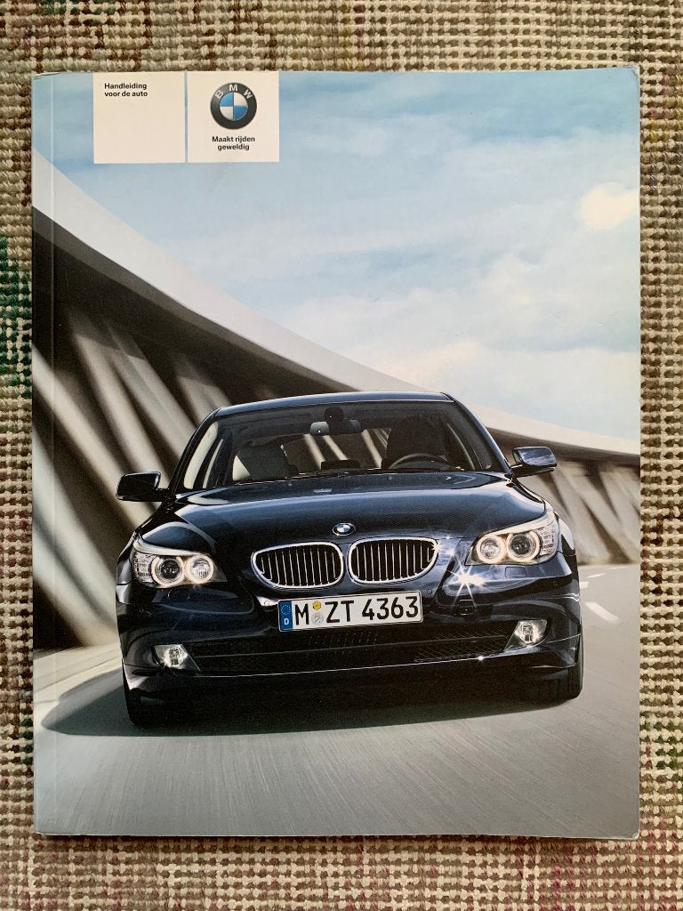 Nederlandse handleiding BMW 5-serie E60 2009 izgs, Auto diversen, Handleidingen en Instructieboekjes, Ophalen of Verzenden