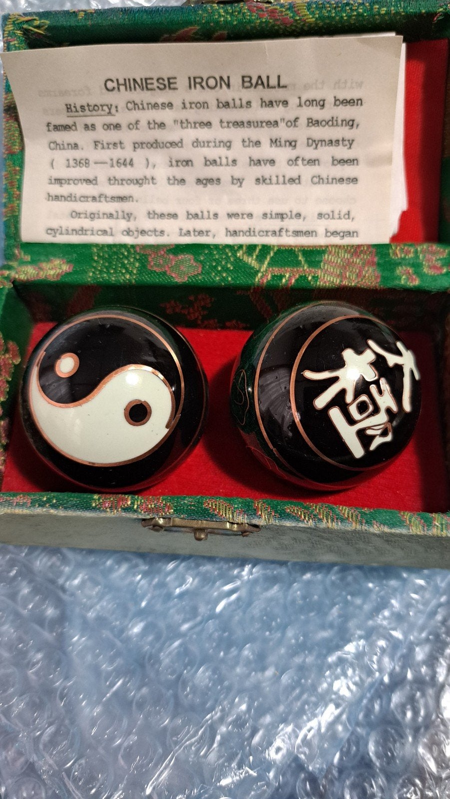 Baoding Balls - Chinese Gezondheidsballen Yin Yang, Ophalen of Verzenden