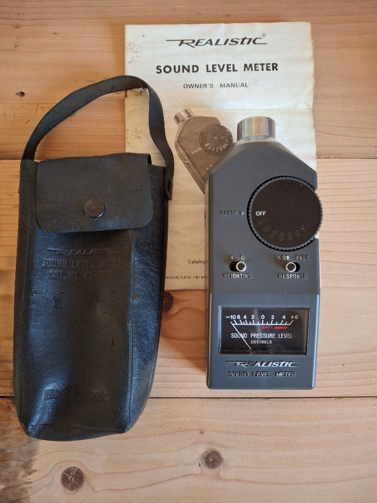 Realistic Sound Level Meter Model 42-3019, Ophalen of Verzenden, Gebruikt, Geluid