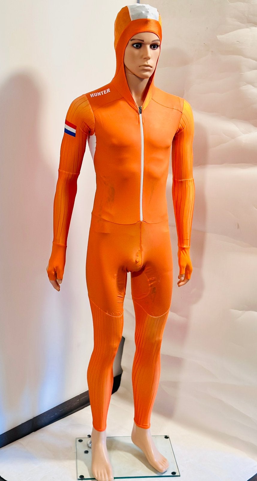 Schaatskleding schaatspak snelpak speedsuit maat L Hunter, Ophalen of Verzenden, Gebruikt, Overige typen, Overige merken