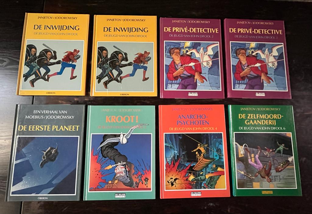 Stripalbums Janjetov/Jodorovski hardcover, Meerdere stripboeken, Ophalen of Verzenden, Gelezen